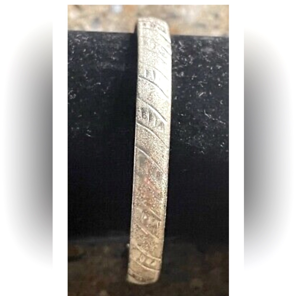 Flex Bangle Bracelet Sterling Silver - image 1